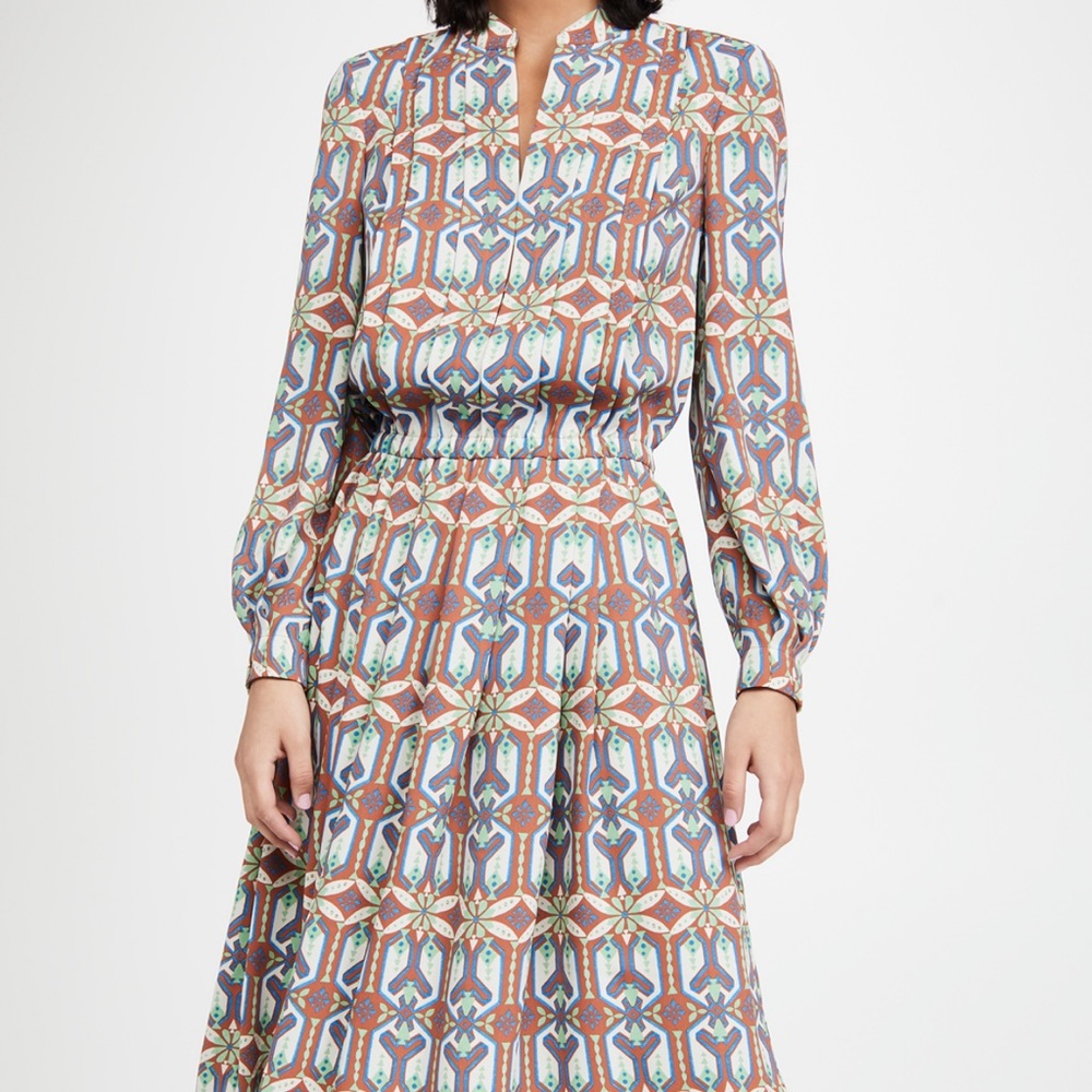 Tory Burch Garden Maze Dress, Size 0